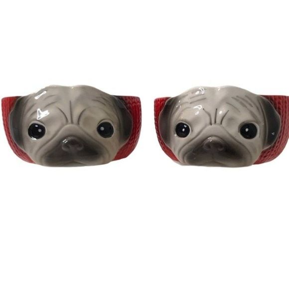 Other - Pair of Ceramic Doggie Dishes
